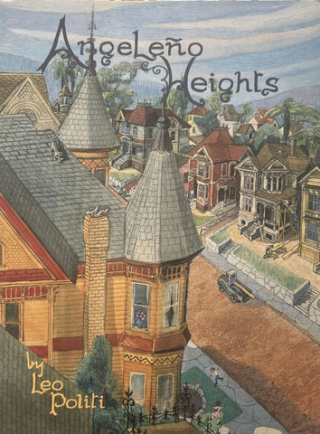Angeleno Heights by Leo Politi (paperback edition)  (in person sale - no shipping, tax included)