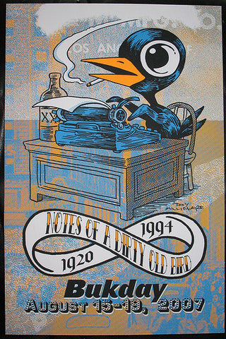 Limited edition plasticmuse / Tony Millionaire Bukbird art print (tour day shop, no shipping, tax included)