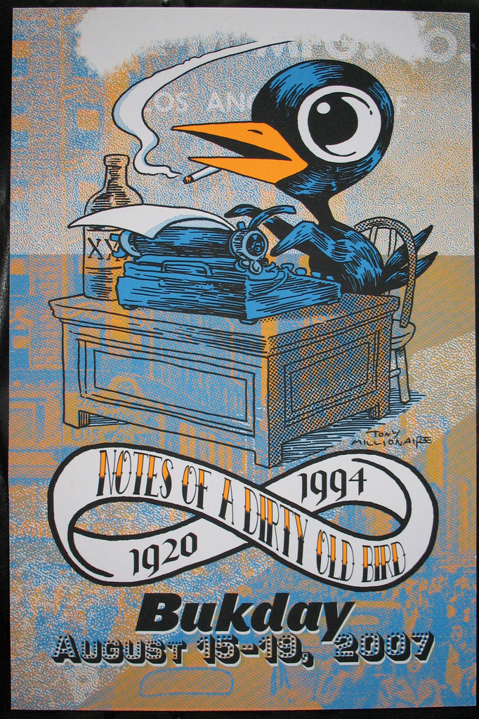 Limited edition plasticmuse / Tony Millionaire Bukbird art print