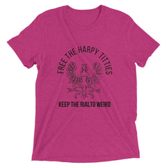 Free the Harpy Titties - Keep the Rialto Weird Short sleeve t-shirt (including XS)