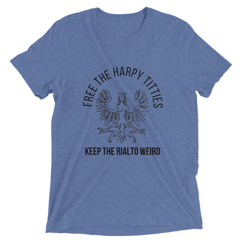 Free the Harpy Titties - Keep the Rialto Weird Short sleeve t-shirt (including XS)