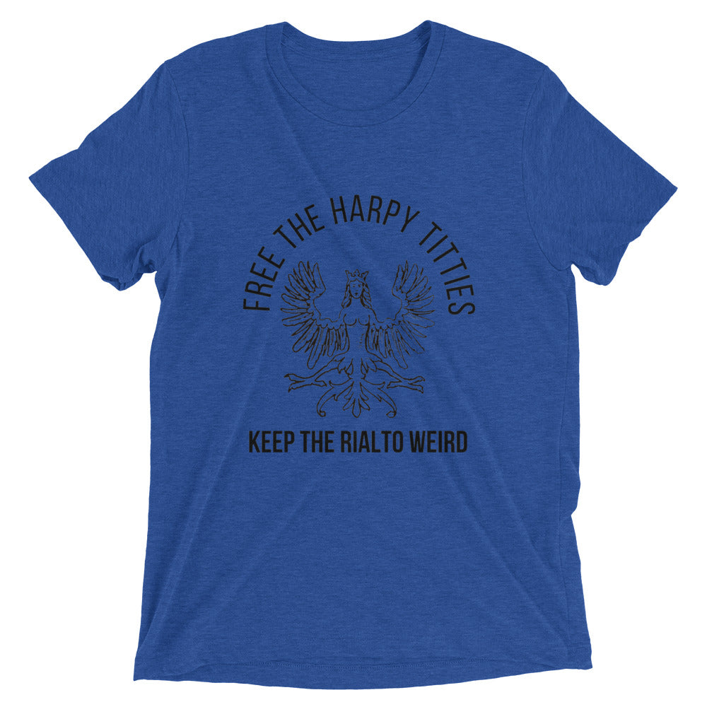 Free the Harpy Titties - Keep the Rialto Weird Short sleeve t-shirt (including XS)