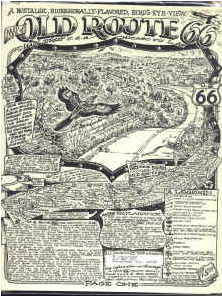 Bob Waldmire's Map of Old Route 66