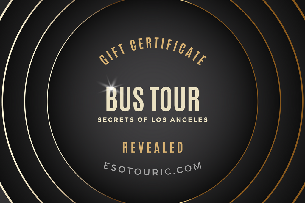 Esotouric Gift Certificate - Bus Tour