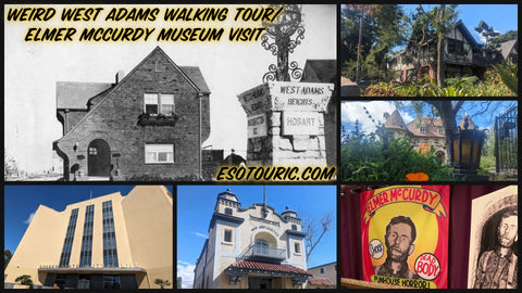 WEIRD WEST ADAMS WALKING TOUR / ELMER MCCURDY MUSEUM VISIT (Sat. 8/16, 10:30am-1:30pm)
