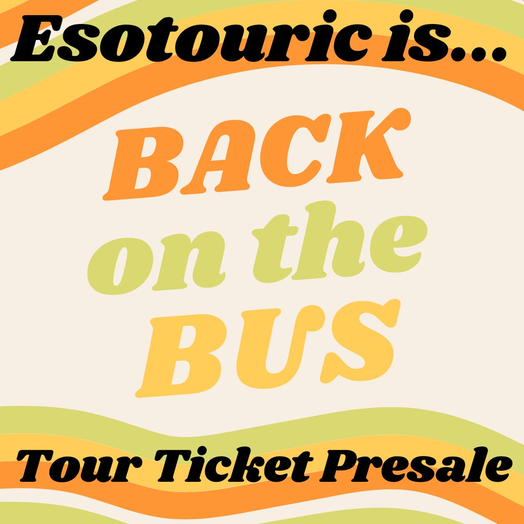 Esotouric is "Back on the Bus" - Tour Ticket Presale