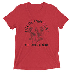 Free the Harpy Titties - Keep the Rialto Weird Short sleeve t-shirt (including XS)